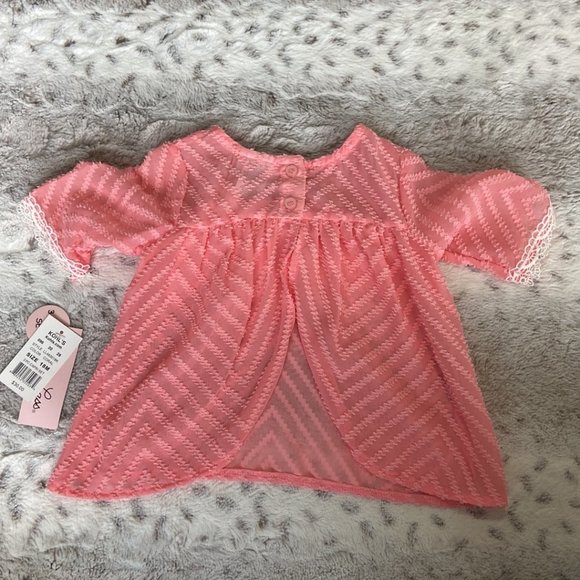 NWT! Little Lass floral set girls 18-24 months pastel pink lovecore garden party - Picture 12 of 13